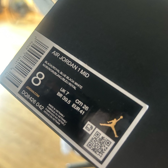 Air jordan 1 mid blue - Picture 8 of 8